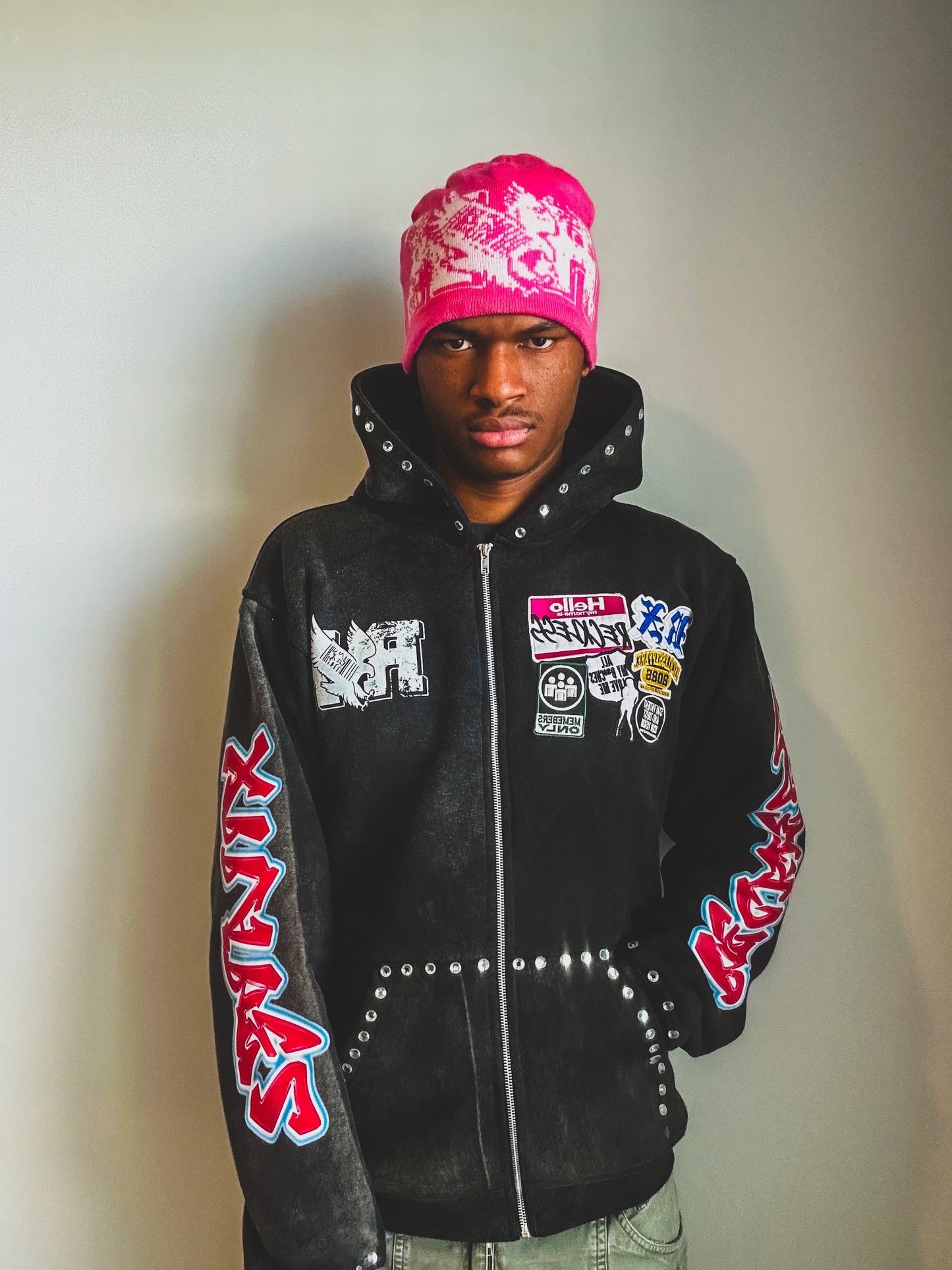 ACID WASHED RECK HOODIE